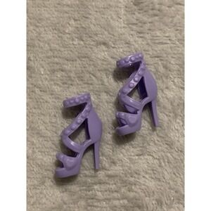 Barbie You Can Be Anything Popstar Pop Star Replacement Purple Heels Shoes 2019